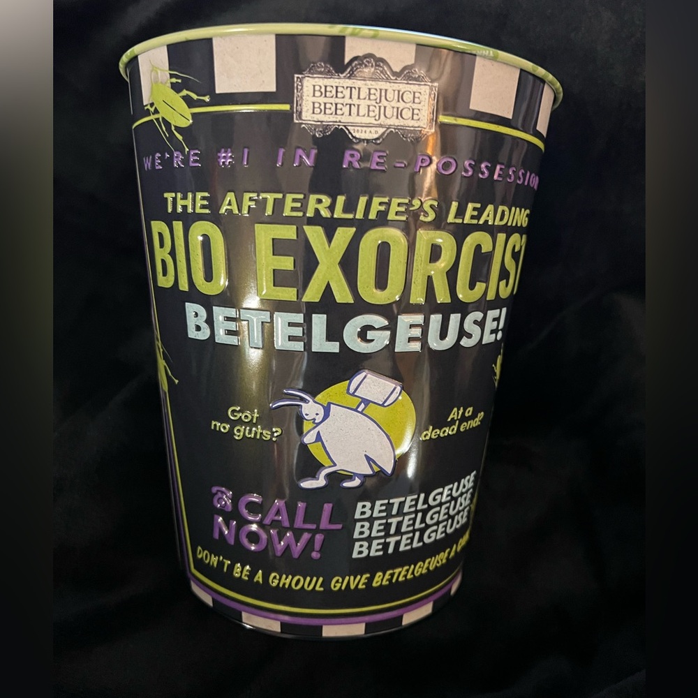 Beetlejuice Beetlejuice movie tin